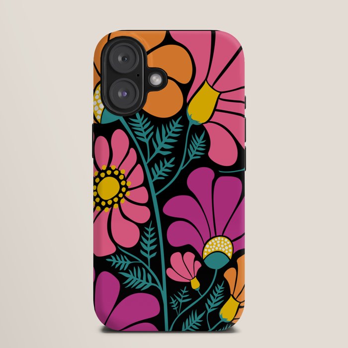 70s Disco Garden iPhone Case