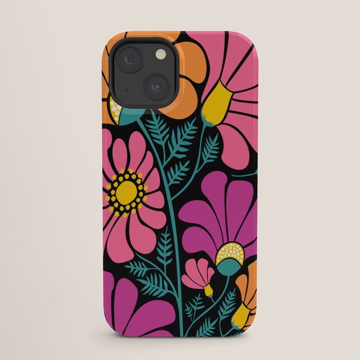 70s Disco Garden iPhone Case