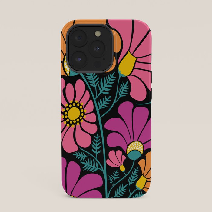 70s Disco Garden iPhone Case