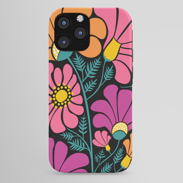 70s Disco Garden iPhone Case