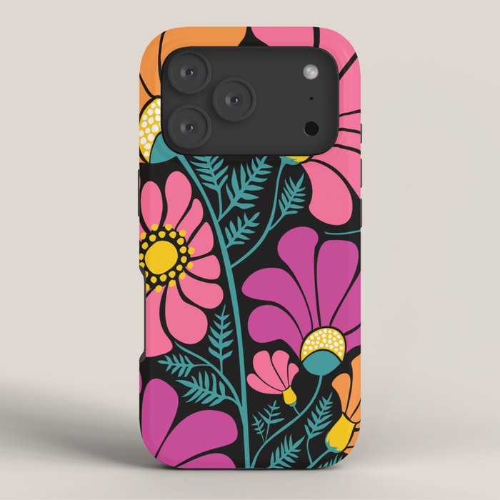 70s Disco Garden iPhone Case