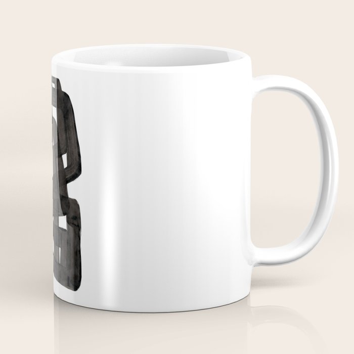 Boulder' Mid Century Modern Fun Abstract Shapes  Coffee Mug