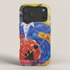1994 Montreal Jazz Festival Cool Cat Poster No. 3 Gig Advertisement iPhone Case