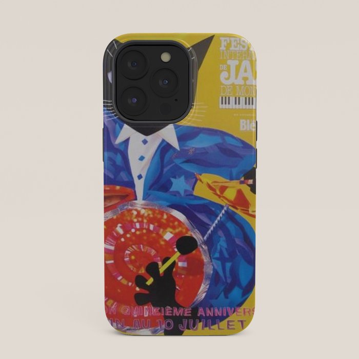 1994 Montreal Jazz Festival Cool Cat Poster No. 3 Gig Advertisement iPhone Case