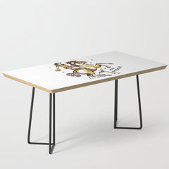 "Woah Whiskey" Western Pin Up Cowgirl & Her Horse Coffee Table