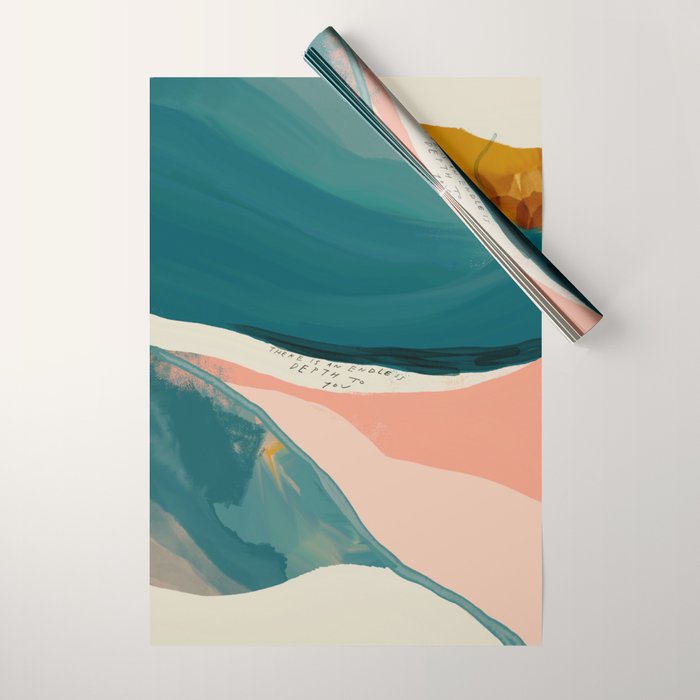 "There Is An Endless Depth To You."  Wrapping Paper