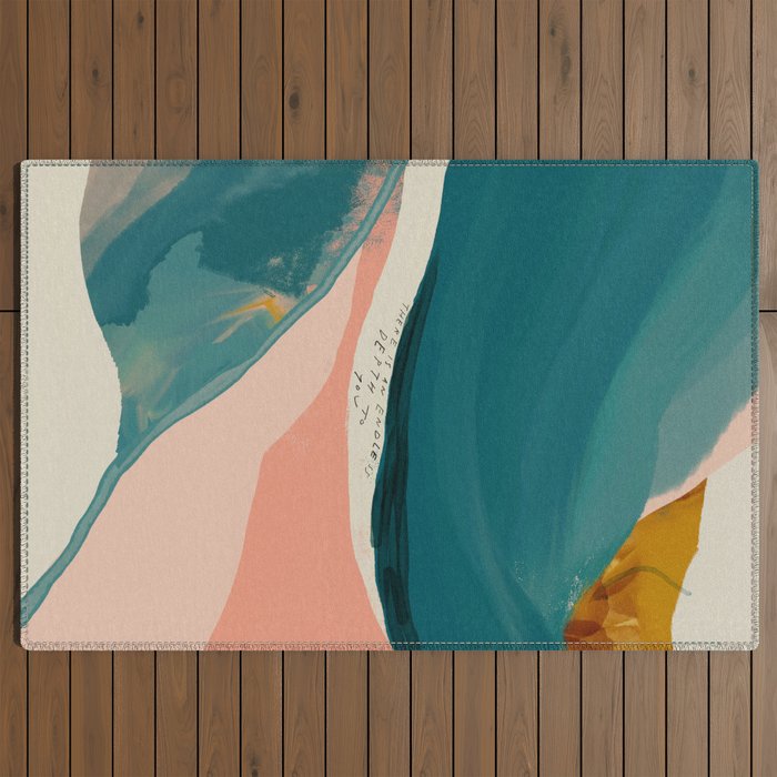 "There Is An Endless Depth To You."  Outdoor Rug