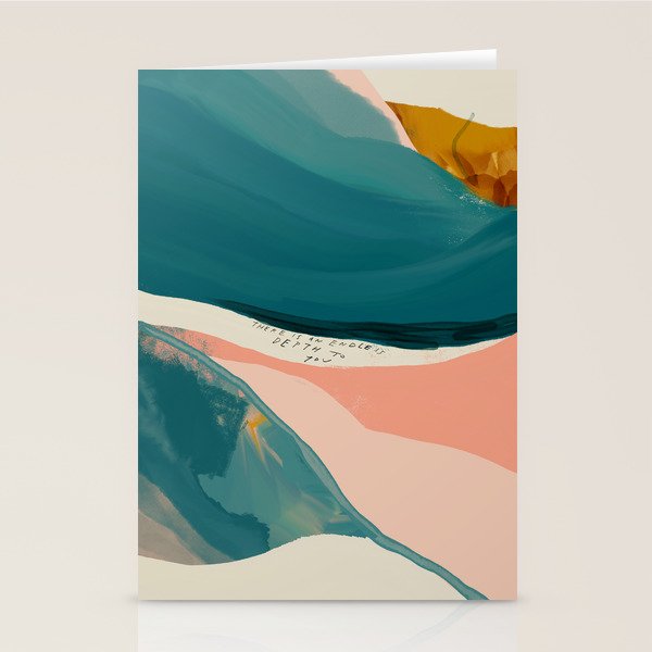 "There Is An Endless Depth To You."  Stationery Card