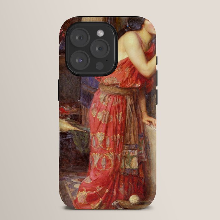 "Thisbe" by John William Waterhouse, 1909 iPhone Case