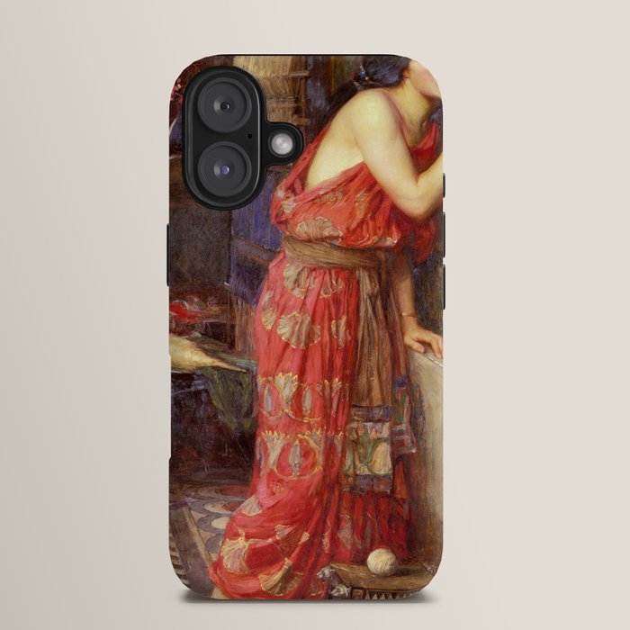 "Thisbe" by John William Waterhouse, 1909 iPhone Case