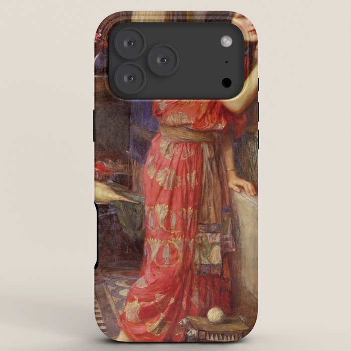 "Thisbe" by John William Waterhouse, 1909 iPhone Case
