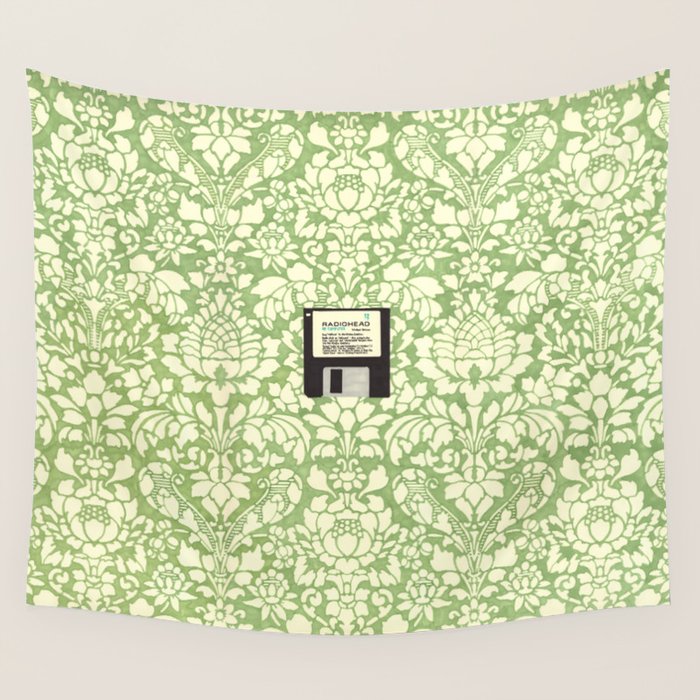 3 1/2 Inch Floppy Disk Wall Tapestry