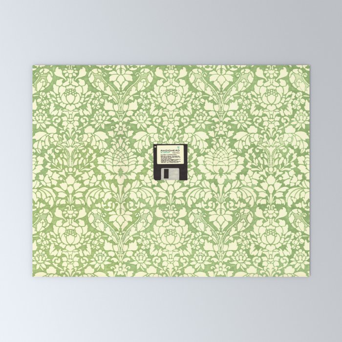 3 1/2 Inch Floppy Disk Mini Art Print
