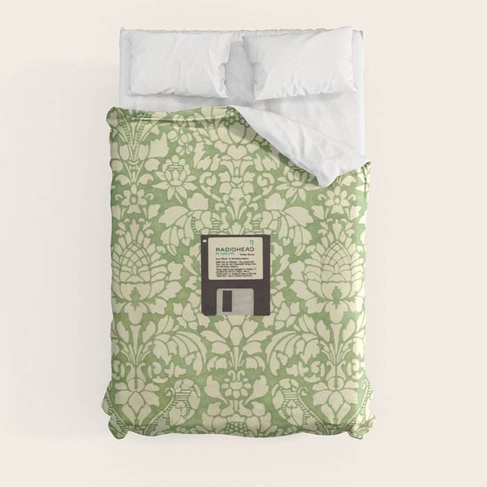 3 1/2 Inch Floppy Disk Duvet Cover
