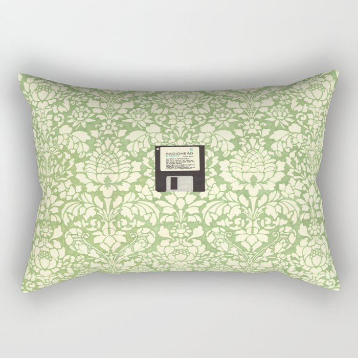 3 1/2 Inch Floppy Disk Rectangular Pillow