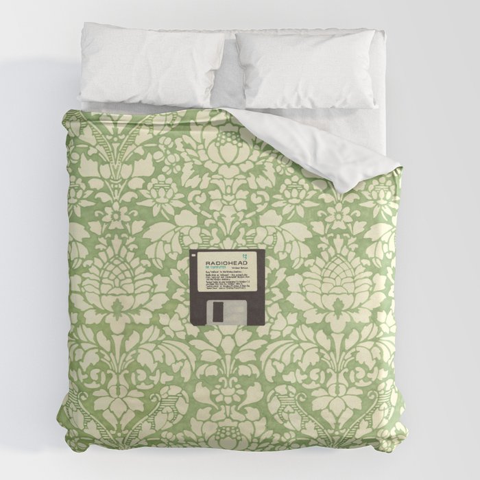 3 1/2 Inch Floppy Disk Duvet Cover