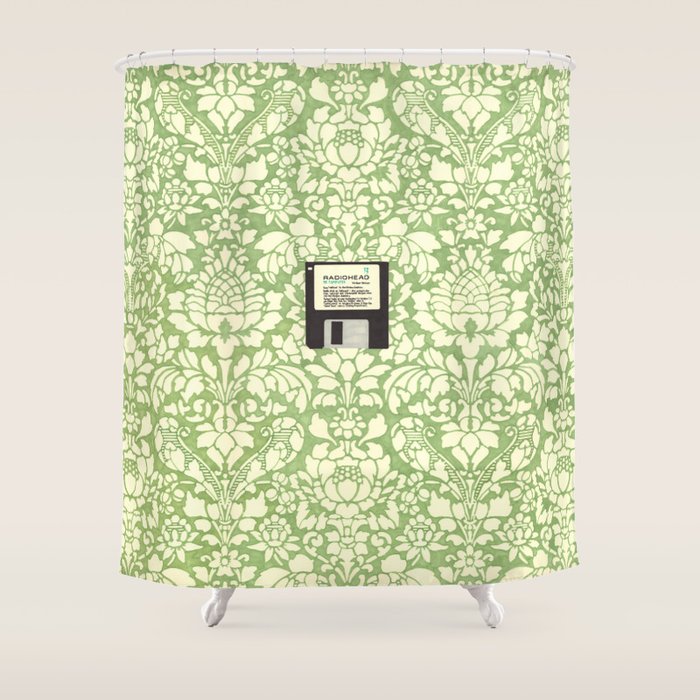 3 1/2 Inch Floppy Disk Shower Curtain