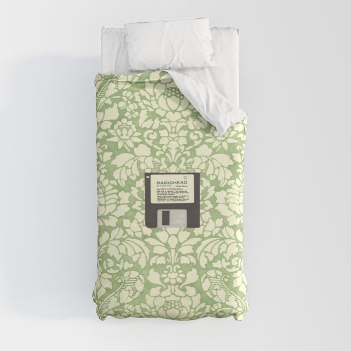 3 1/2 Inch Floppy Disk Duvet Cover