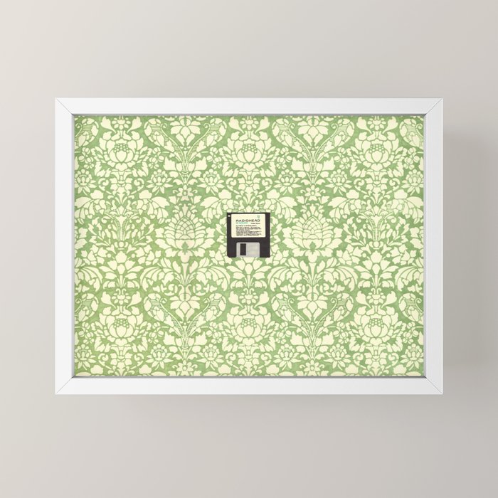 3 1/2 Inch Floppy Disk Mini Art Print