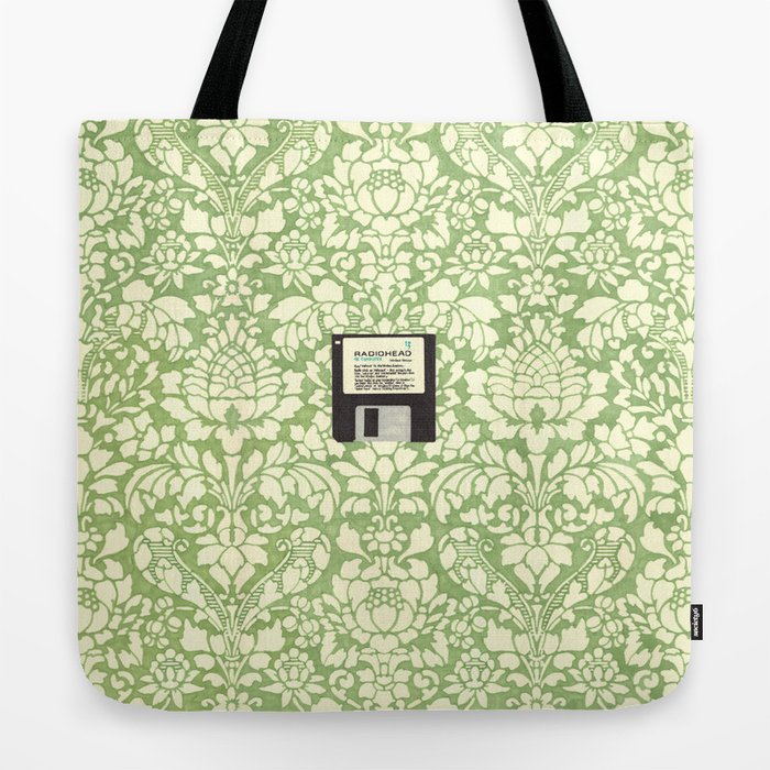 3 1/2 Inch Floppy Disk Tote Bag