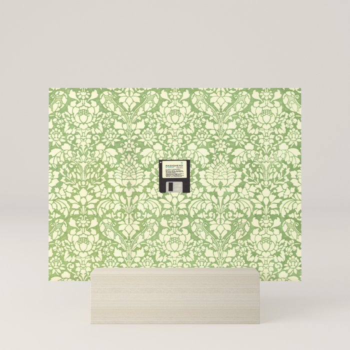 3 1/2 Inch Floppy Disk Mini Art Print