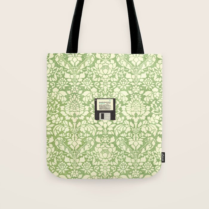 3 1/2 Inch Floppy Disk Tote Bag