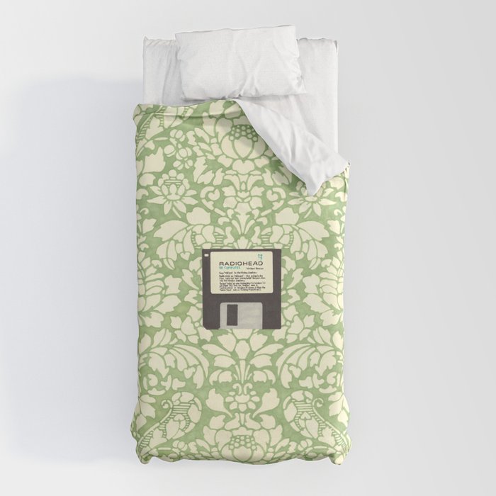 3 1/2 Inch Floppy Disk Duvet Cover