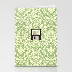 3 1/2 Inch Floppy Disk Stationery Card