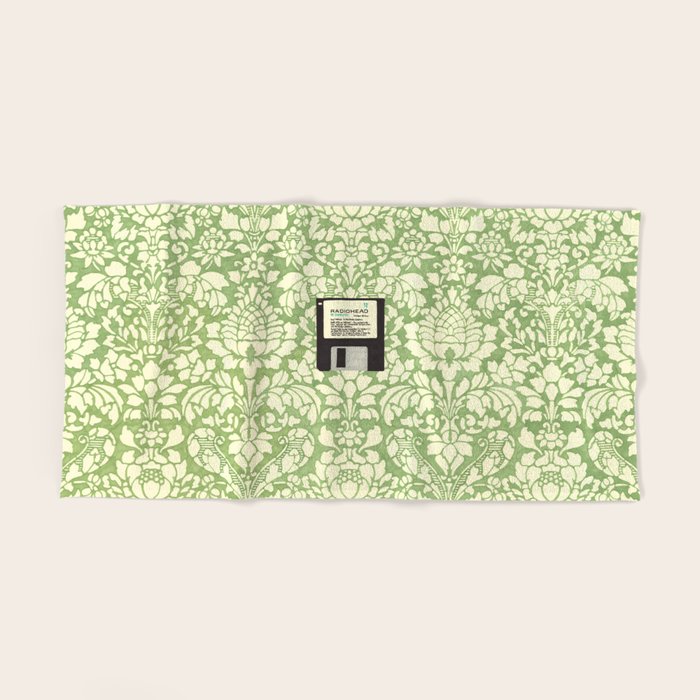 3 1/2 Inch Floppy Disk Bath Towel