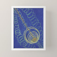"Primordial Chaos" by Hilma af Klint (1906-1907) Mini Art Print