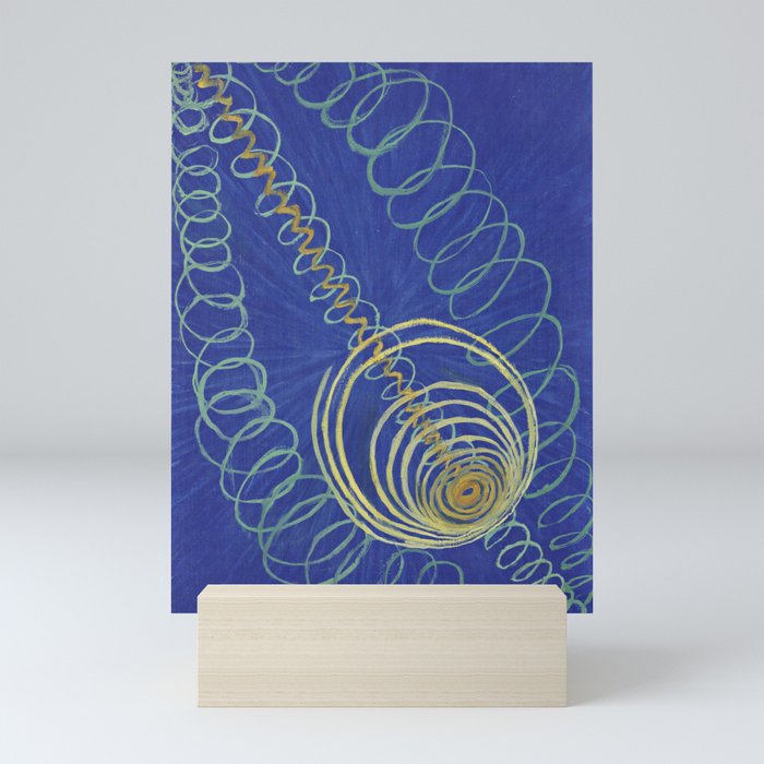 "Primordial Chaos" by Hilma af Klint (1906-1907) Mini Art Print