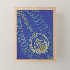 "Primordial Chaos" by Hilma af Klint (1906-1907) Mini Art Print