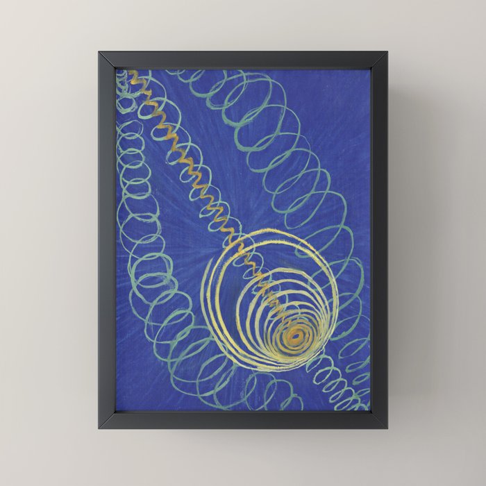 "Primordial Chaos" by Hilma af Klint (1906-1907) Mini Art Print
