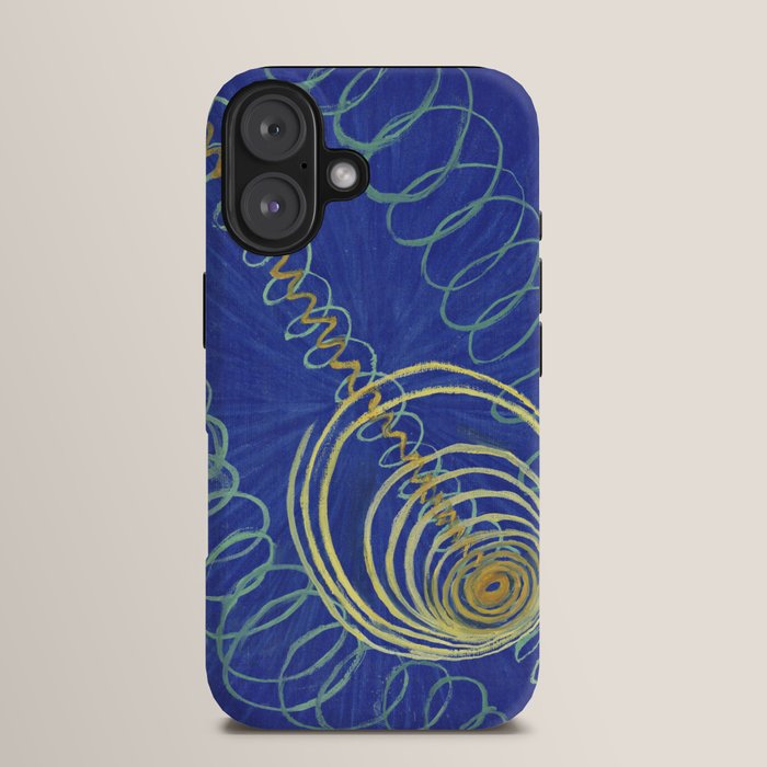"Primordial Chaos" by Hilma af Klint (1906-1907) iPhone Case