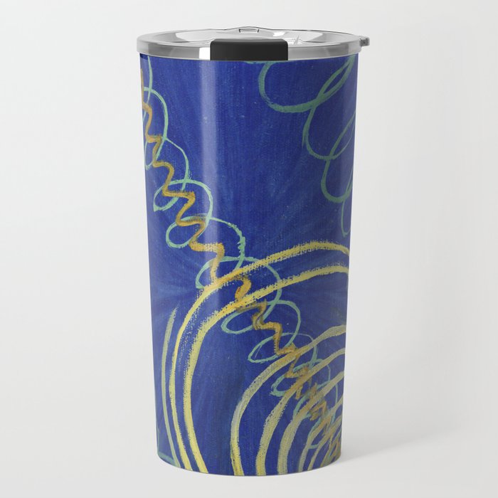 "Primordial Chaos" by Hilma af Klint (1906-1907) Travel Mug