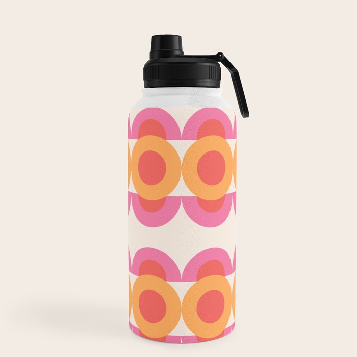 70's pattern no2 Water Bottle