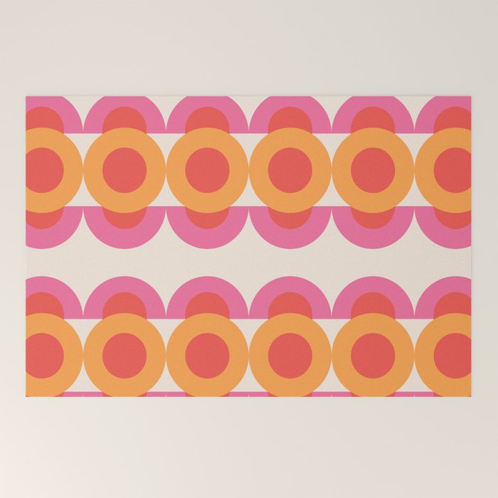 70's pattern no2 Welcome Mat