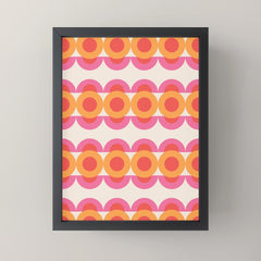 70's pattern no2 Mini Art Print