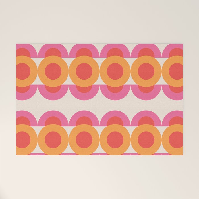 70's pattern no2 Welcome Mat