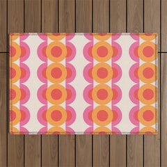 70's pattern no2 Outdoor Rug