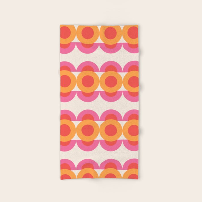 70's pattern no2 Bath Towel