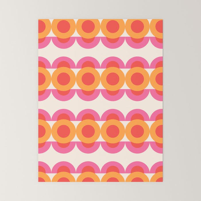 70's pattern no2 Mini Art Print