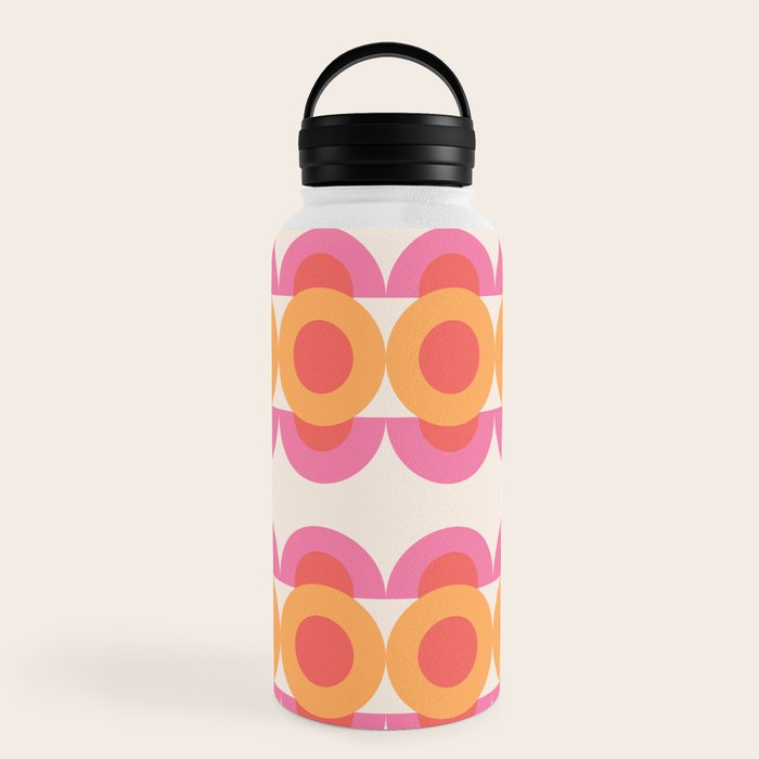70's pattern no2 Water Bottle