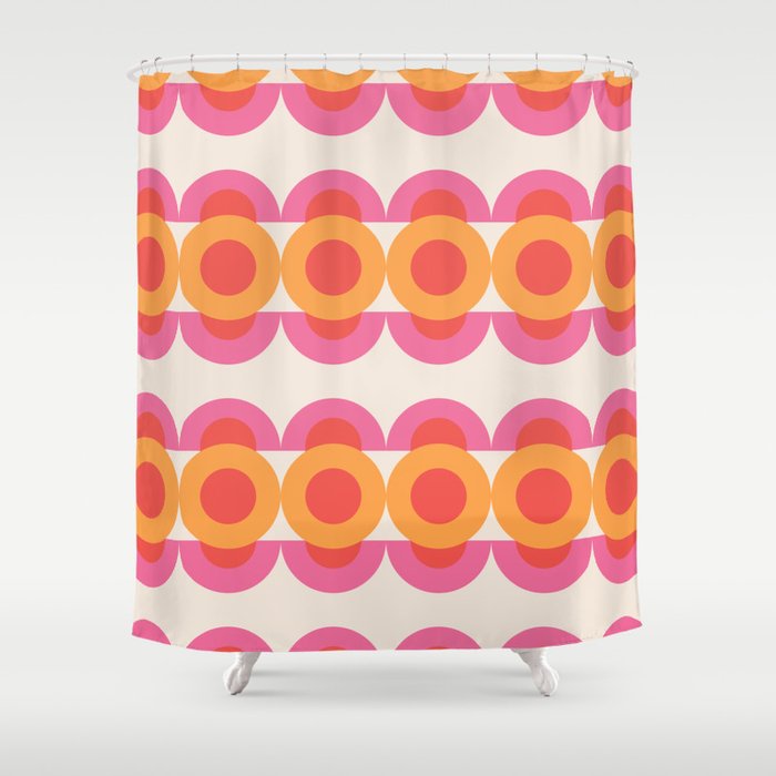 70's pattern no2 Shower Curtain