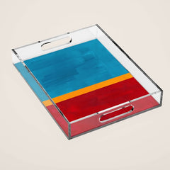 70s Glow  Acrylic Tray