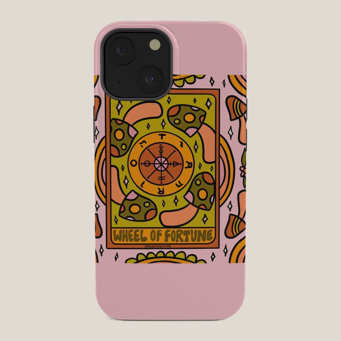 10. Wheel of Fortune Mushroom iPhone Case