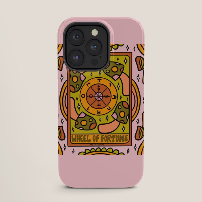 10. Wheel of Fortune Mushroom iPhone Case