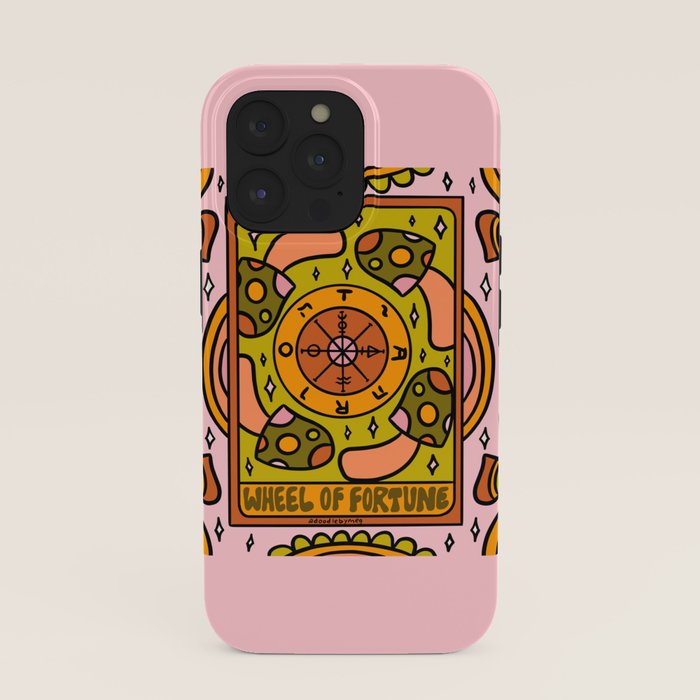 10. Wheel of Fortune Mushroom iPhone Case