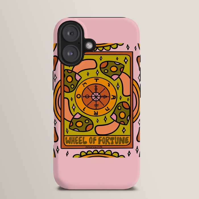 10. Wheel of Fortune Mushroom iPhone Case