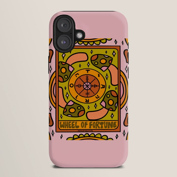 10. Wheel of Fortune Mushroom iPhone Case